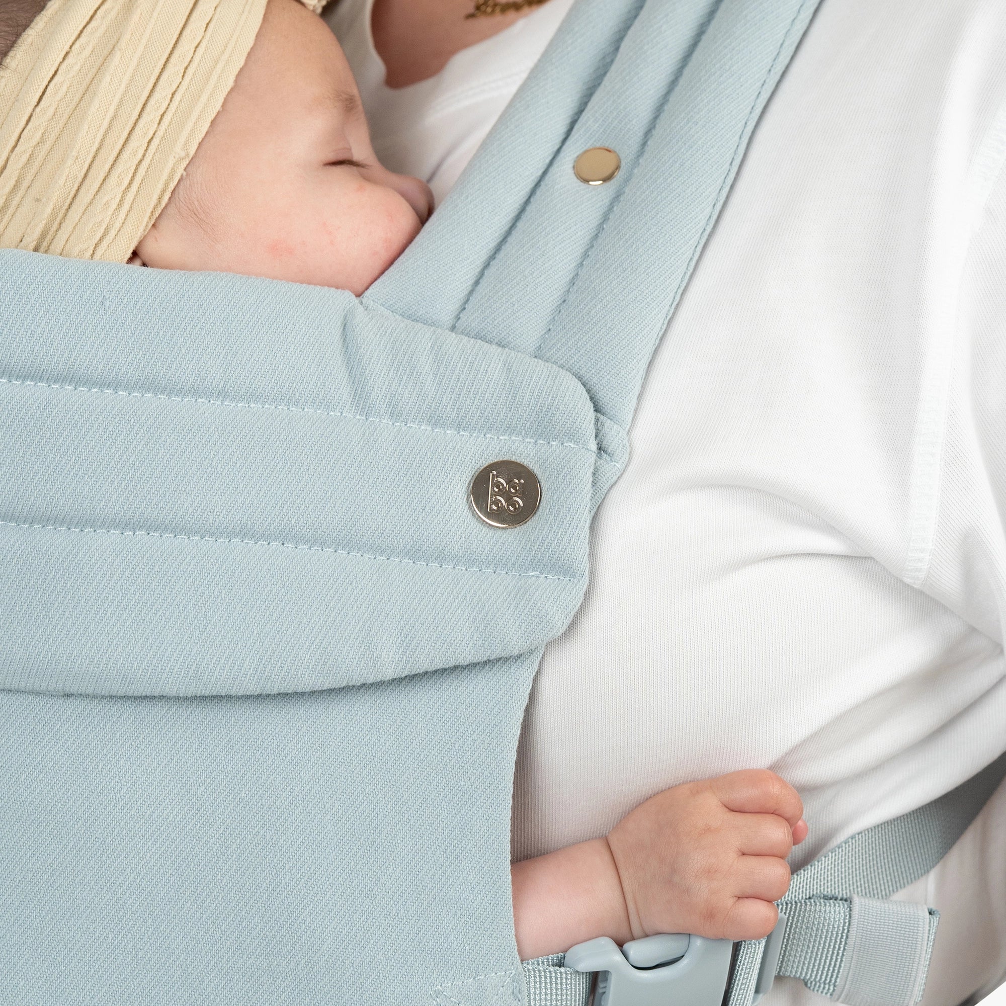 The Bonding Carrier - Denim Cloud - Baby Bondé