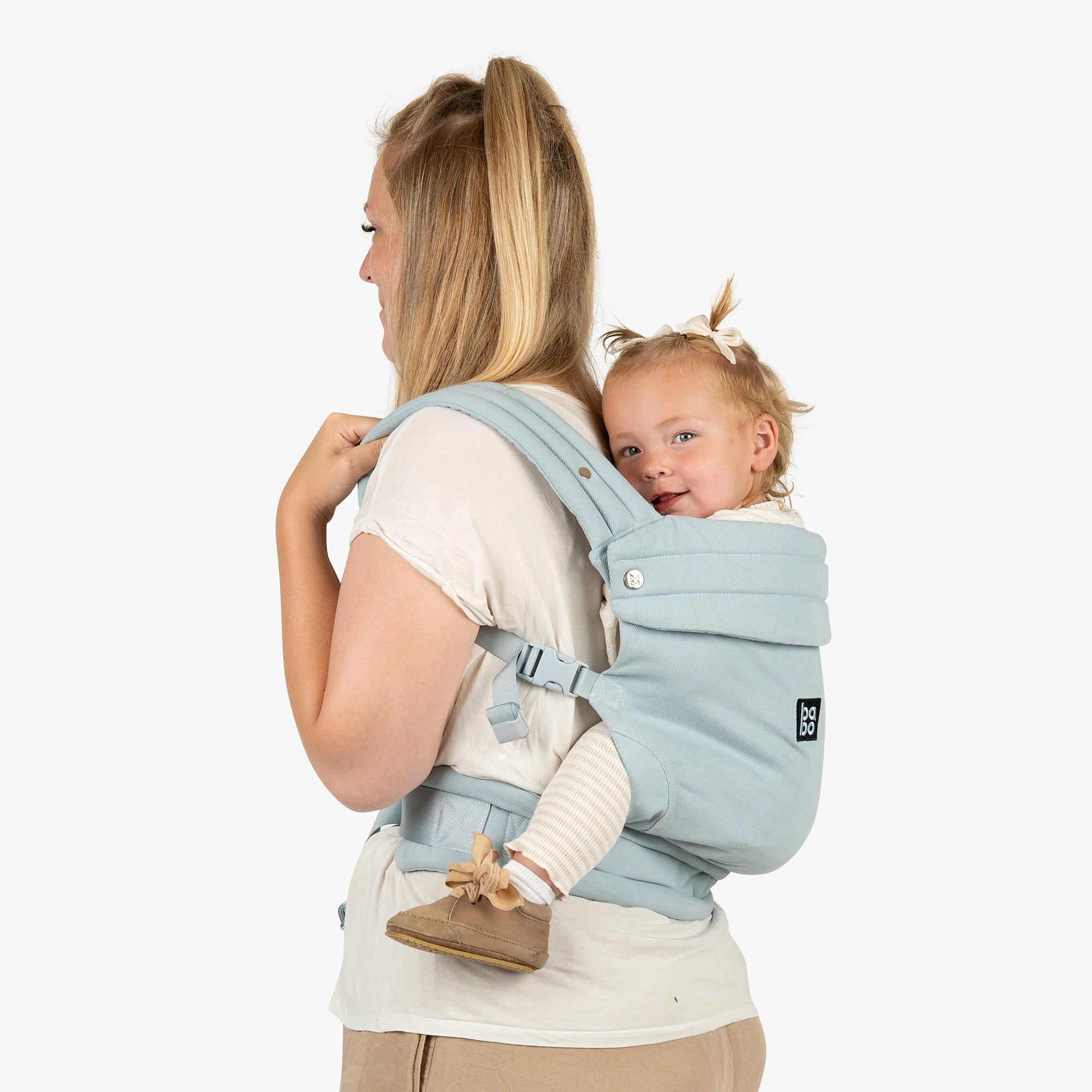 The Bonding Carrier - Denim Cloud - Baby Bondé